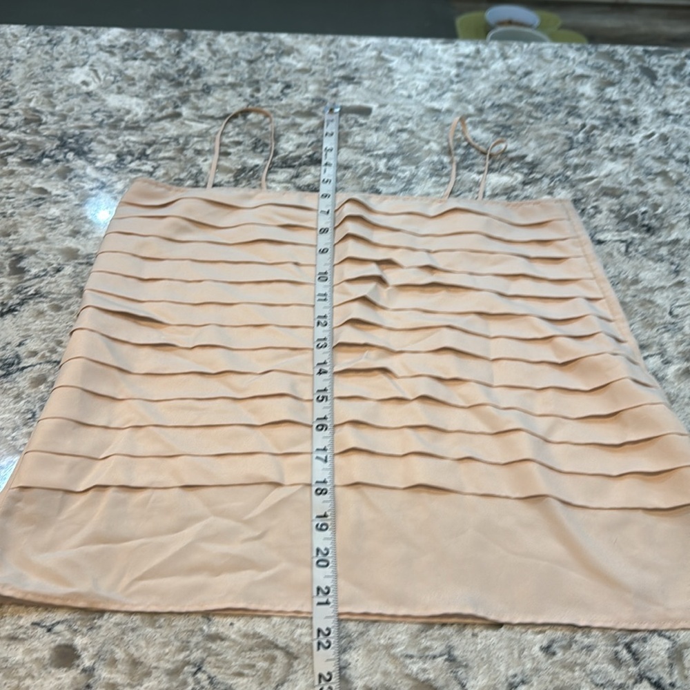 Ralph Lauren | Spaghetti Strap Cami Blouse Size L Cream Sexy Layers - Picture 5 of 10